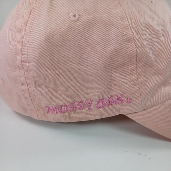 Mossy Oak OC Outdoors Pink Embroidered Hat Cap Adjustable Hunting Hiking - Picture 6 of 10